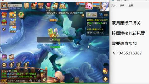 接九转蜃境托管~