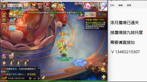 接九转蜃境托管~