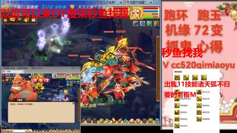 全服接 跑环 跑玉 机缘 72变 抓鬼