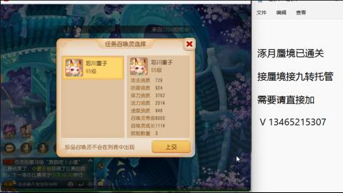 接九转蜃境托管~