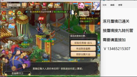 接九转蜃境托管~
