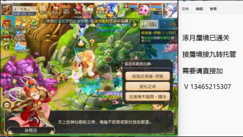 接九转蜃境托管~