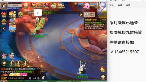接九转蜃境托管~