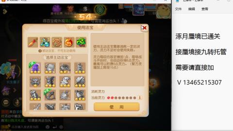 接九转蜃境托管~