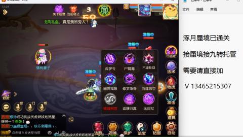 接九转蜃境托管~