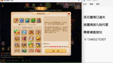 接九转蜃境托管~