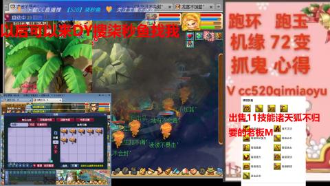 全服接 跑环 跑玉 机缘 72变 抓鬼