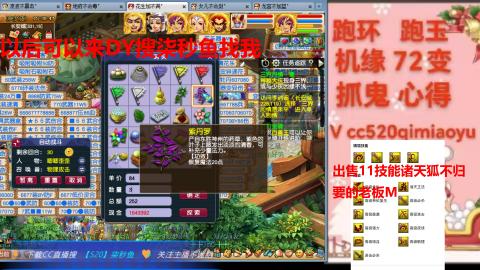 全服接 跑环 跑玉 机缘 72变 抓鬼