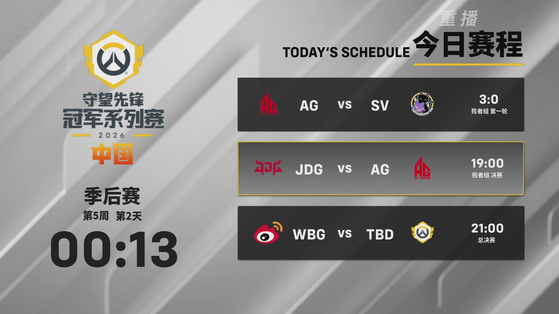 【重播】2026OWCS S2季后赛 D2