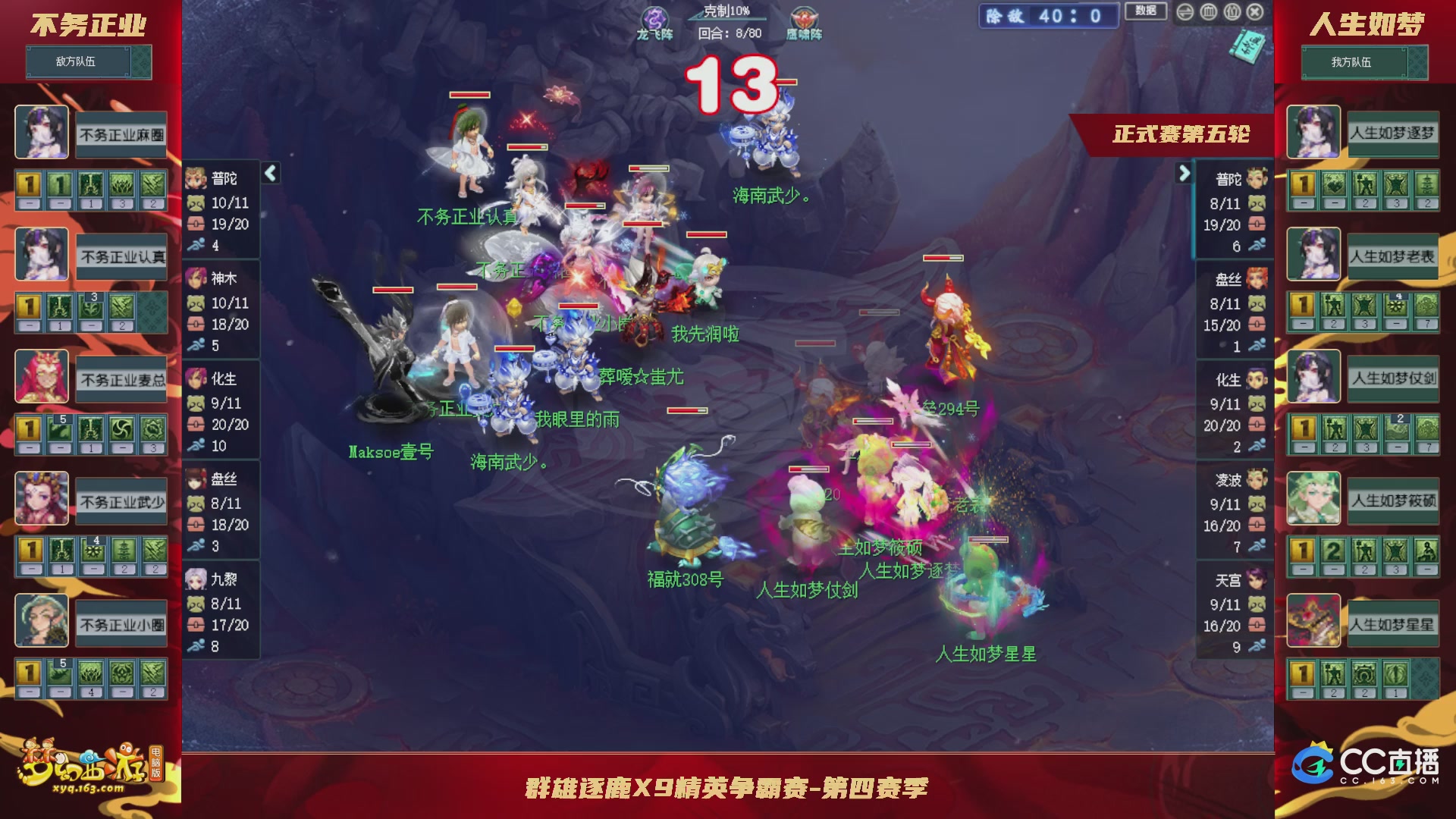 群雄逐鹿X9精英争霸赛-第四赛季正式赛