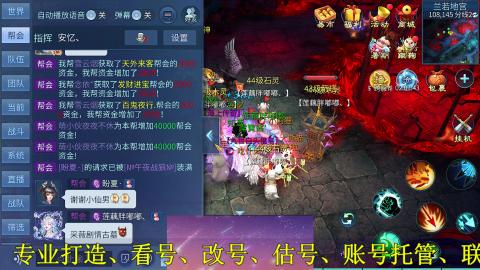 背饰打造，账号托管