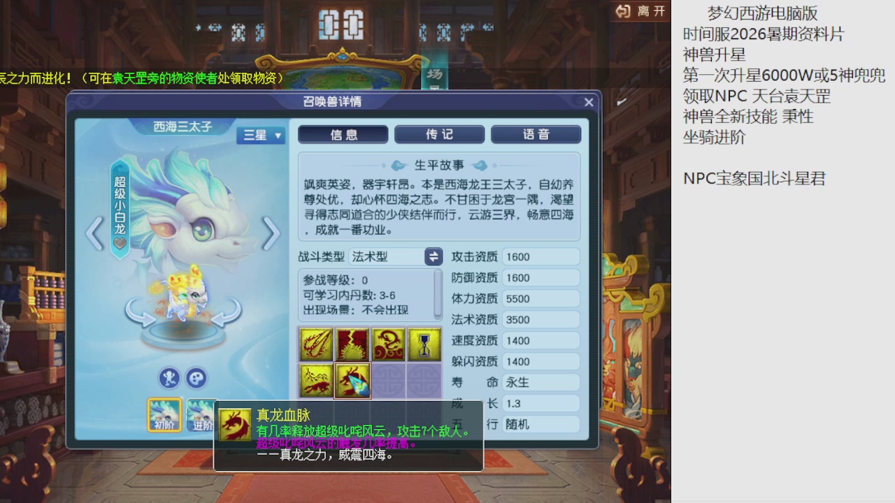 梦幻西游新资料片开发测试回顾
