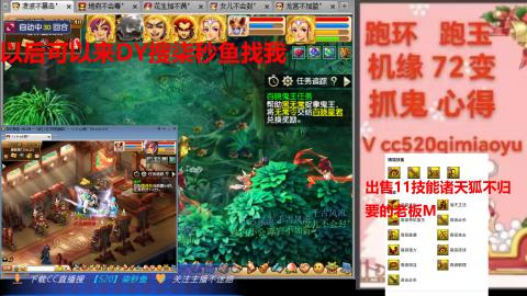 全服接 跑环 跑玉 机缘 72变 抓鬼