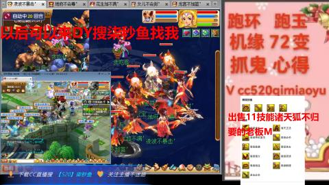 全服接 跑环 跑玉 机缘 72变 抓鬼