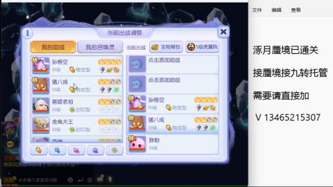 接九转蜃境托管~