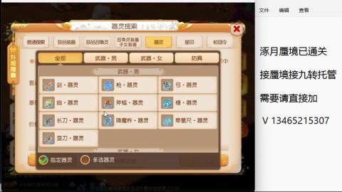 接九转蜃境托管~