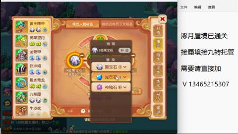 接九转蜃境托管~