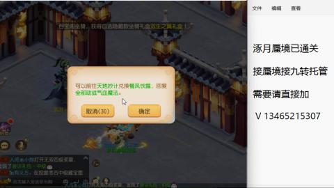 接九转蜃境托管~