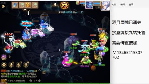 接九转蜃境托管~