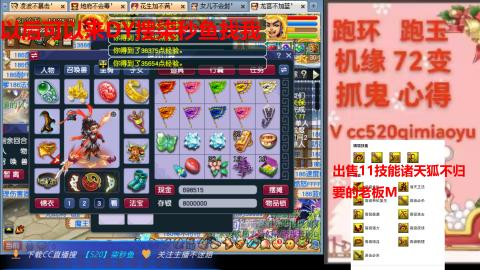 全服接 跑环 跑玉 机缘 72变 抓鬼