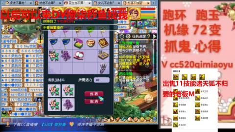 全服接 跑环 跑玉 机缘 72变 抓鬼