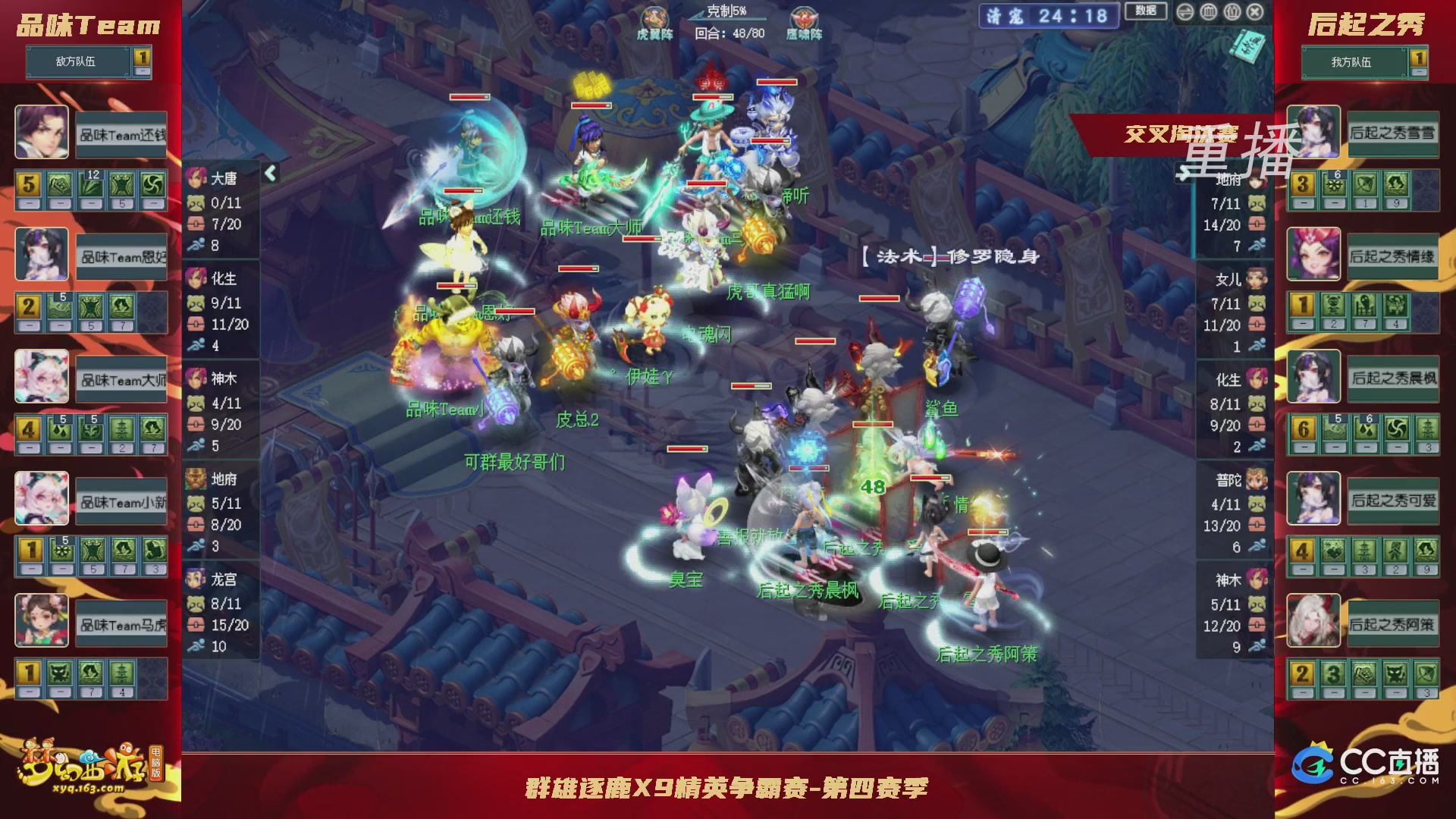 【重播】群雄逐鹿X9精英争霸赛-第四赛季正式赛