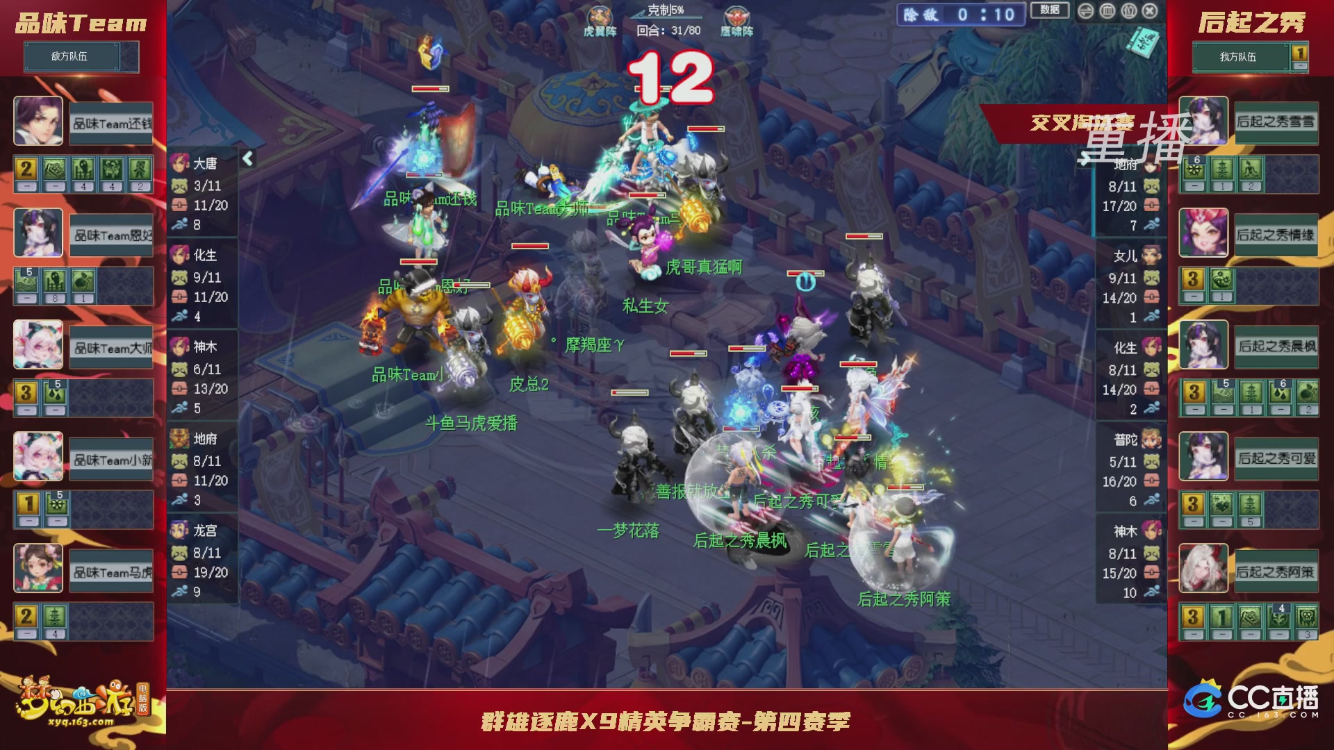 【重播】群雄逐鹿X9精英争霸赛-第四赛季正式赛