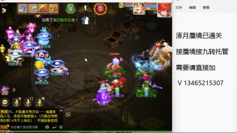 接九转蜃境托管~