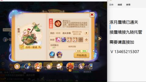 接九转蜃境托管~