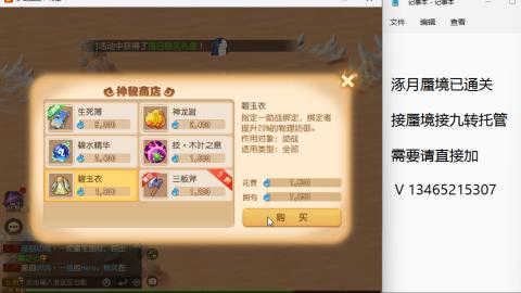 接九转蜃境托管~