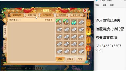 接九转蜃境托管~
