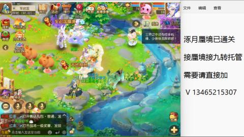 接九转蜃境托管~
