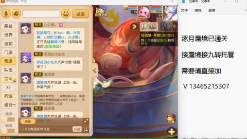 接九转蜃境托管~