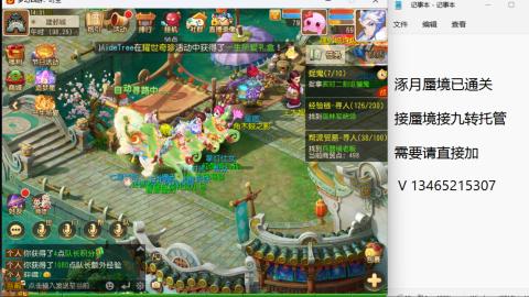 接九转蜃境托管~