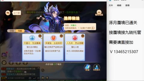 接九转蜃境托管~