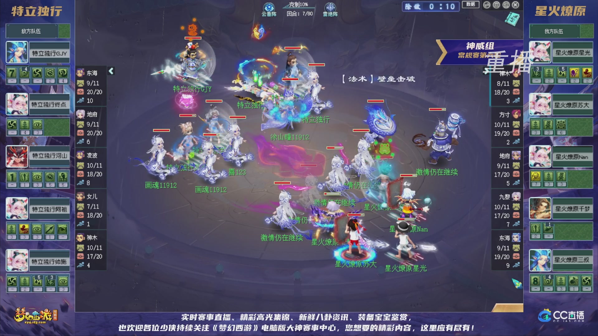 【重播】群雄逐鹿超级联赛S6-常规赛