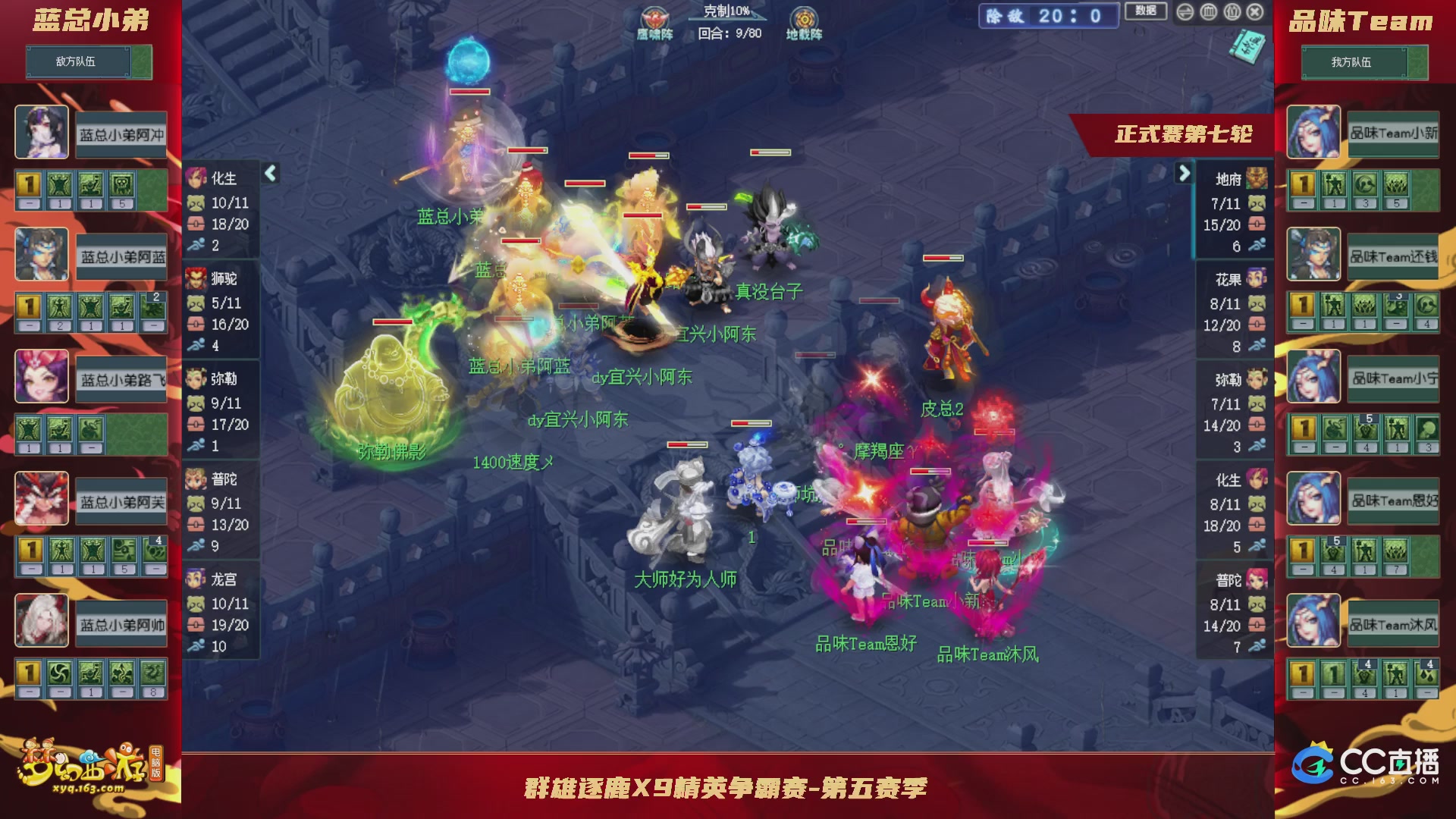 群雄逐鹿X9精英争霸赛-第五赛季正式赛