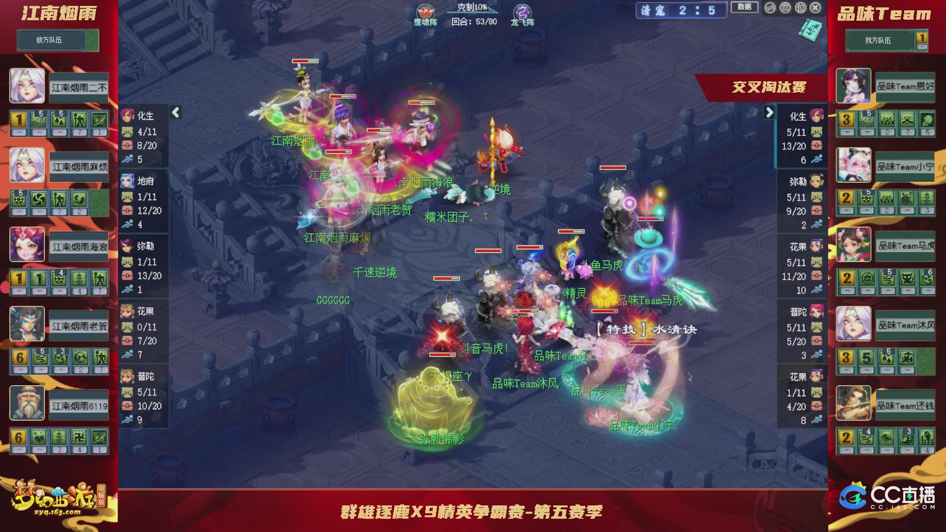 群雄逐鹿X9精英争霸赛-第五赛季正式赛