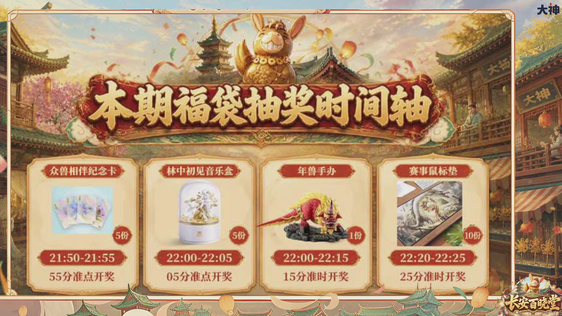 看庆典情报站，详解周年庆，抽珍稀好礼！【百晓堂】—嘉年华前瞻，周年庆任务详解，抽鎏金宝鉴