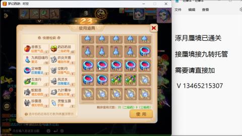 接九转蜃境托管~