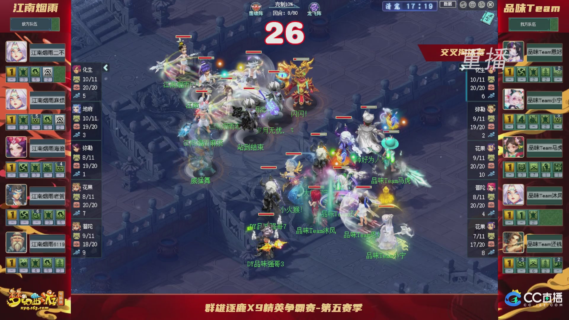 【重播】群雄逐鹿X9精英争霸赛-第五赛季正式赛