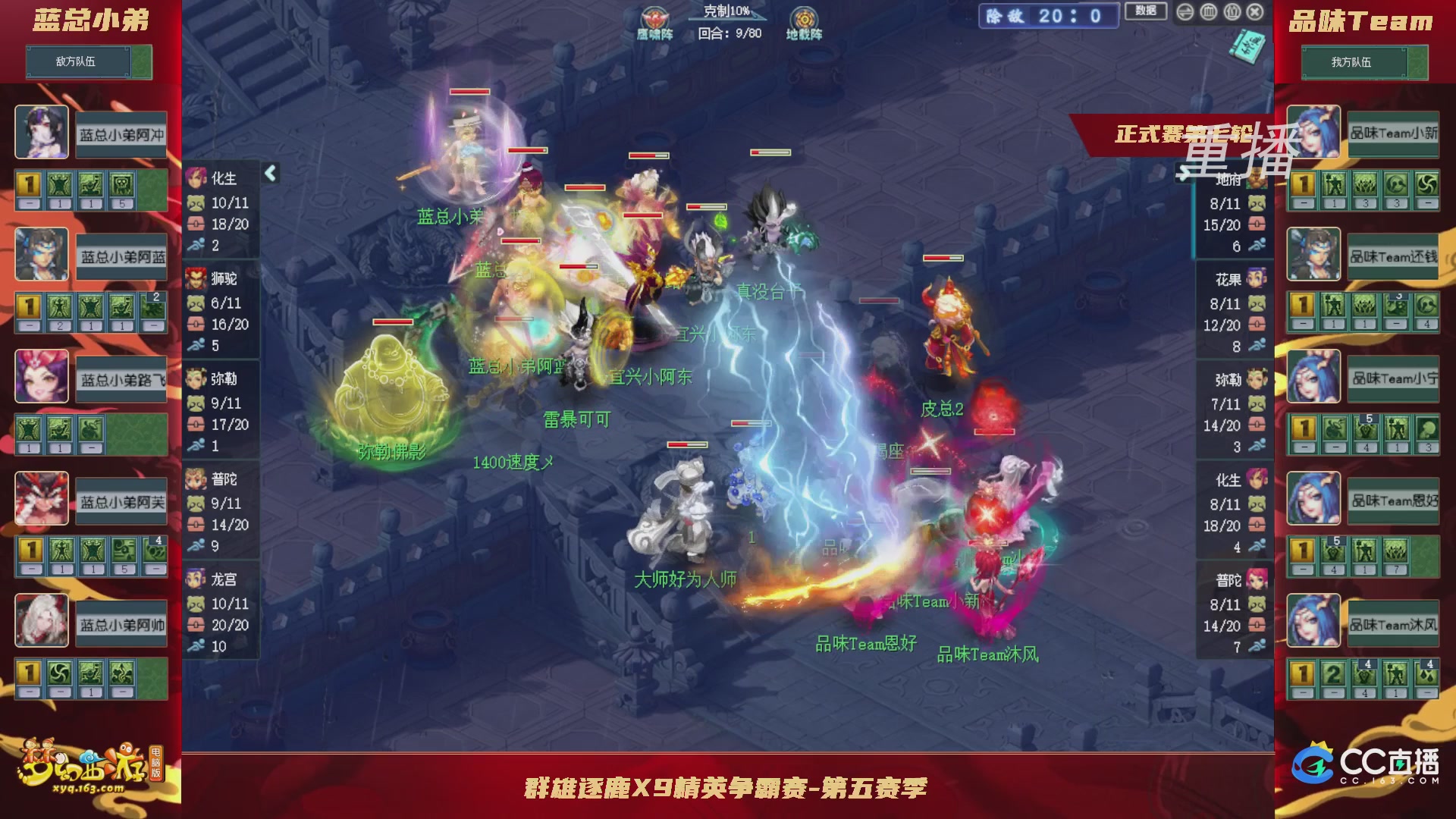 【重播】群雄逐鹿X9精英争霸赛-第五赛季正式赛