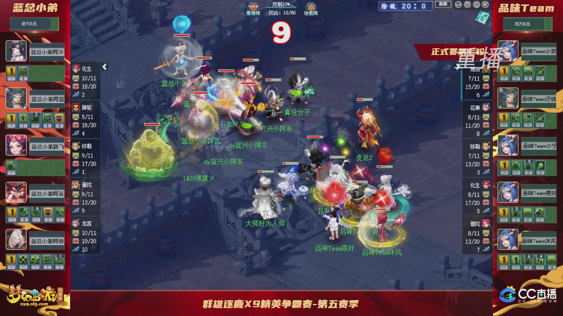 【重播】群雄逐鹿X9精英争霸赛-第五赛季正式赛