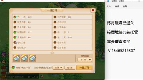 接九转蜃境托管~