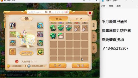 接九转蜃境托管~