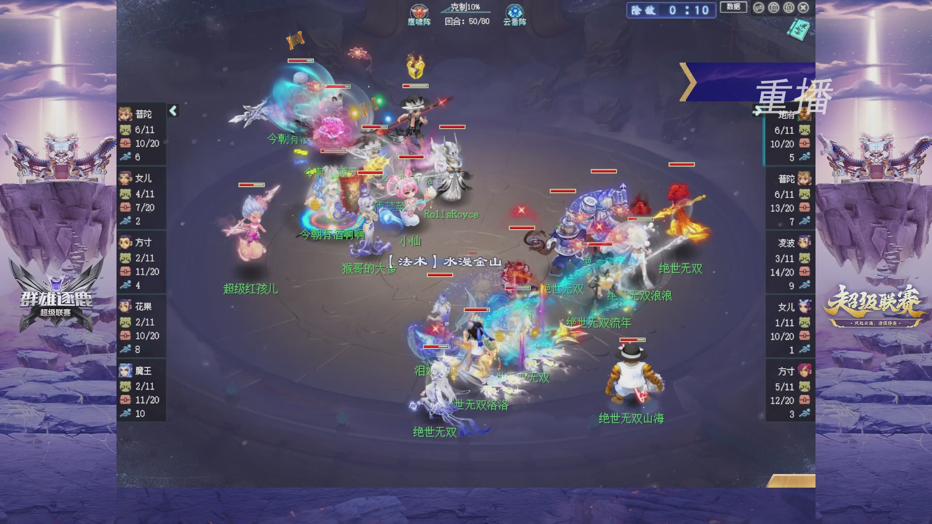 【重播】群雄逐鹿超级联赛S6-常规赛