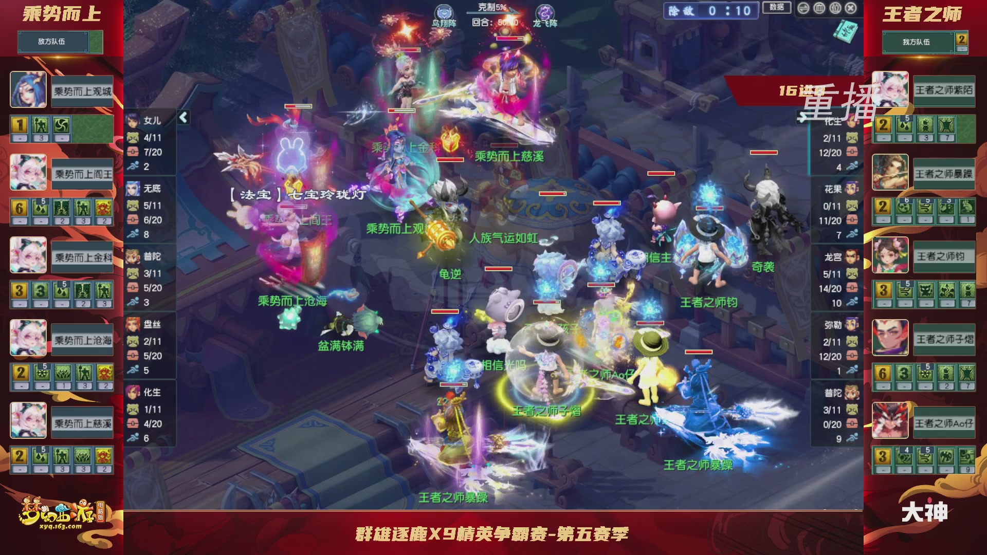 【重播】群雄逐鹿X9精英争霸赛-第五赛季淘汰赛