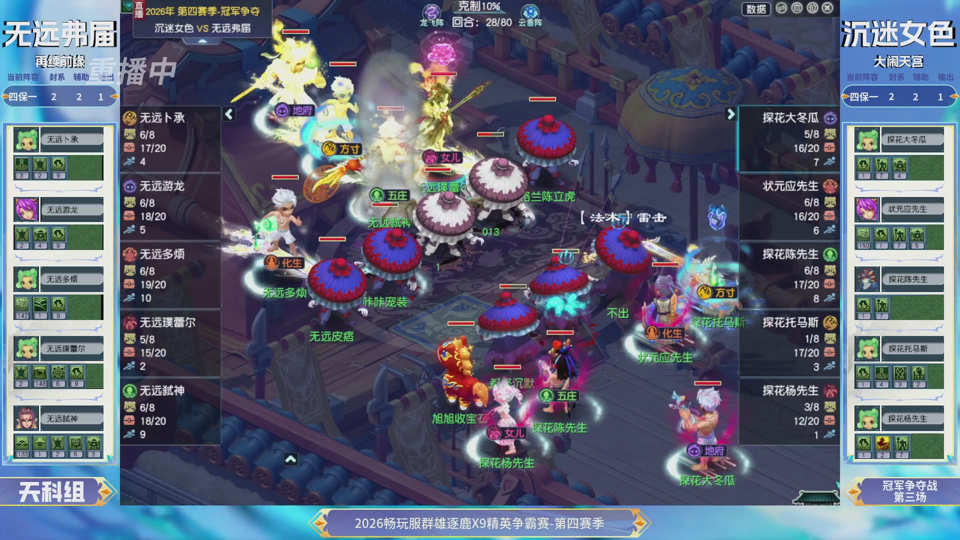 【重播】畅玩服群雄逐鹿第四赛季决赛