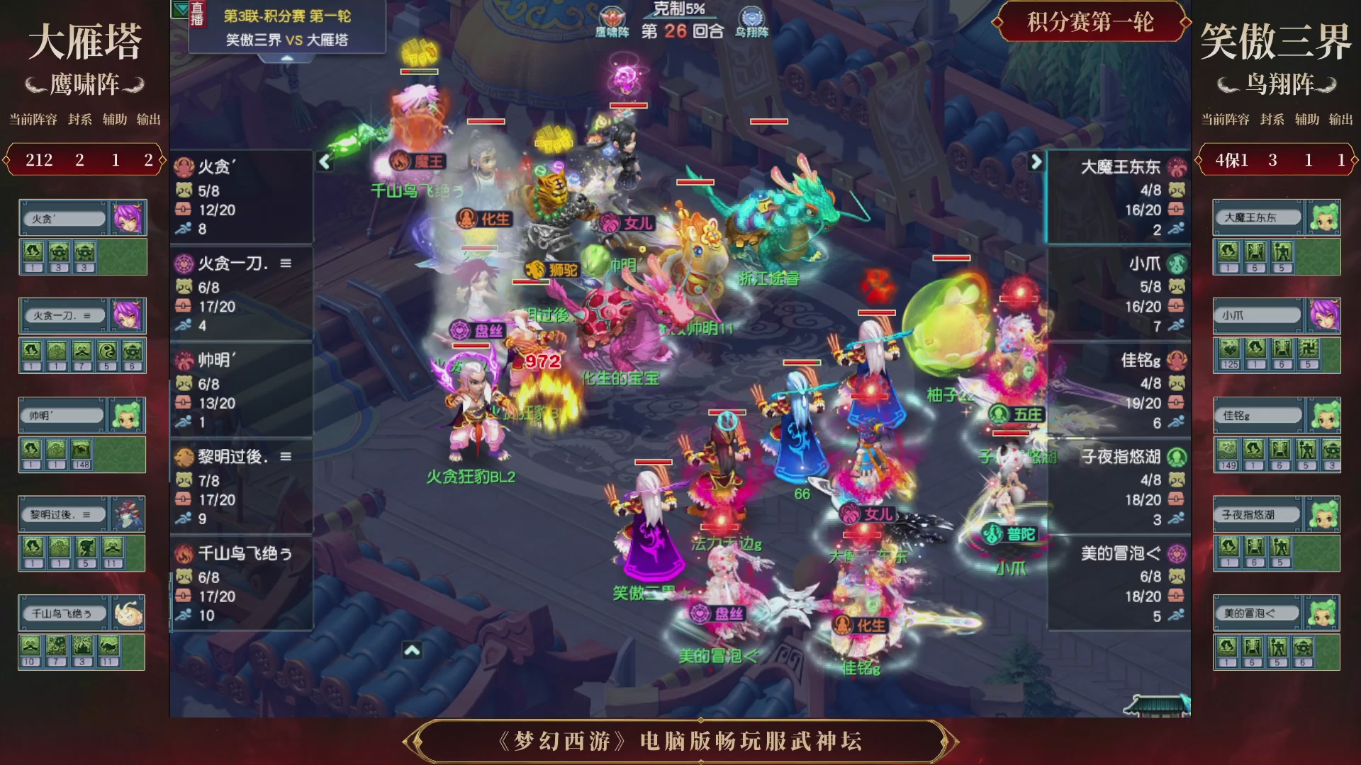 第3届畅玩服武神坛-积分赛