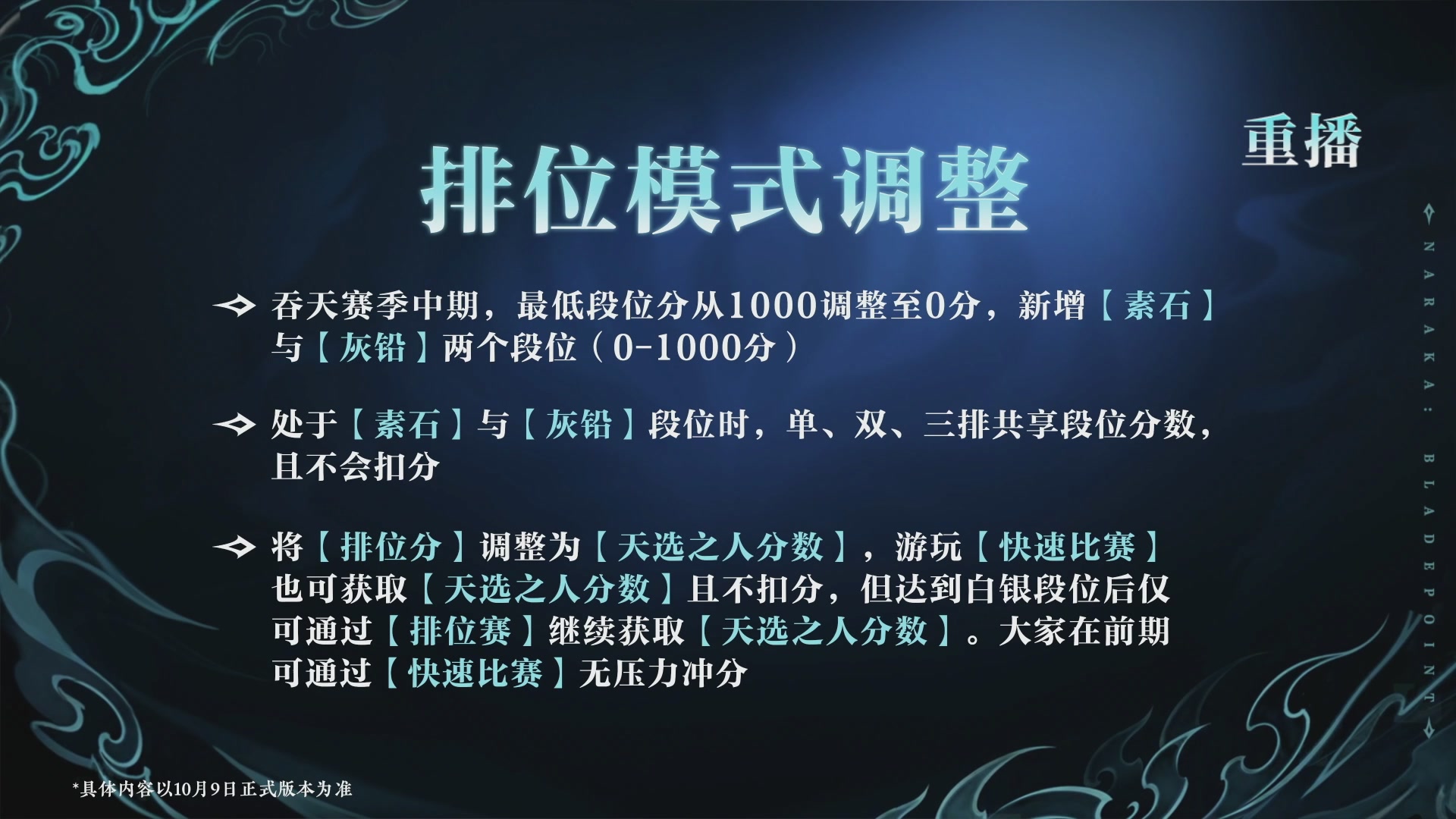 【重播】吞天赛季前瞻